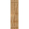 Ekena Millwork Joined Board-n-Batten Shutters w/Z-Bar, Rough Sawn Western Red Cedar, 21 1/2W x 79H, PR RBJ06Z21X079RWR - alternate 3
